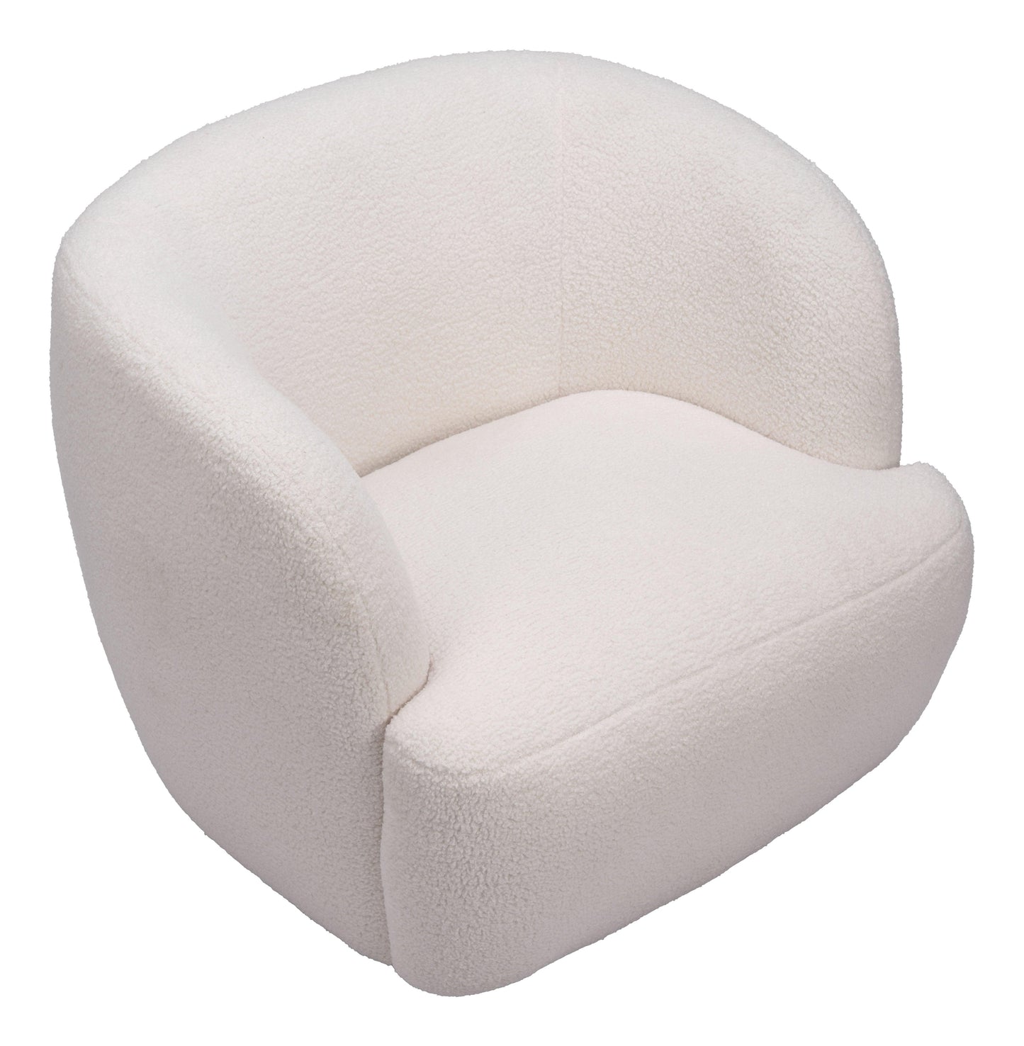 Govan Swivel Chair Ivory