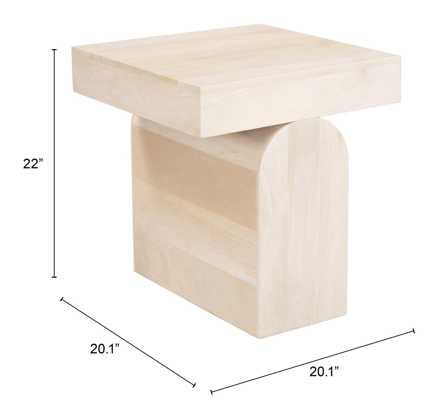 Kiel Side Table Natural