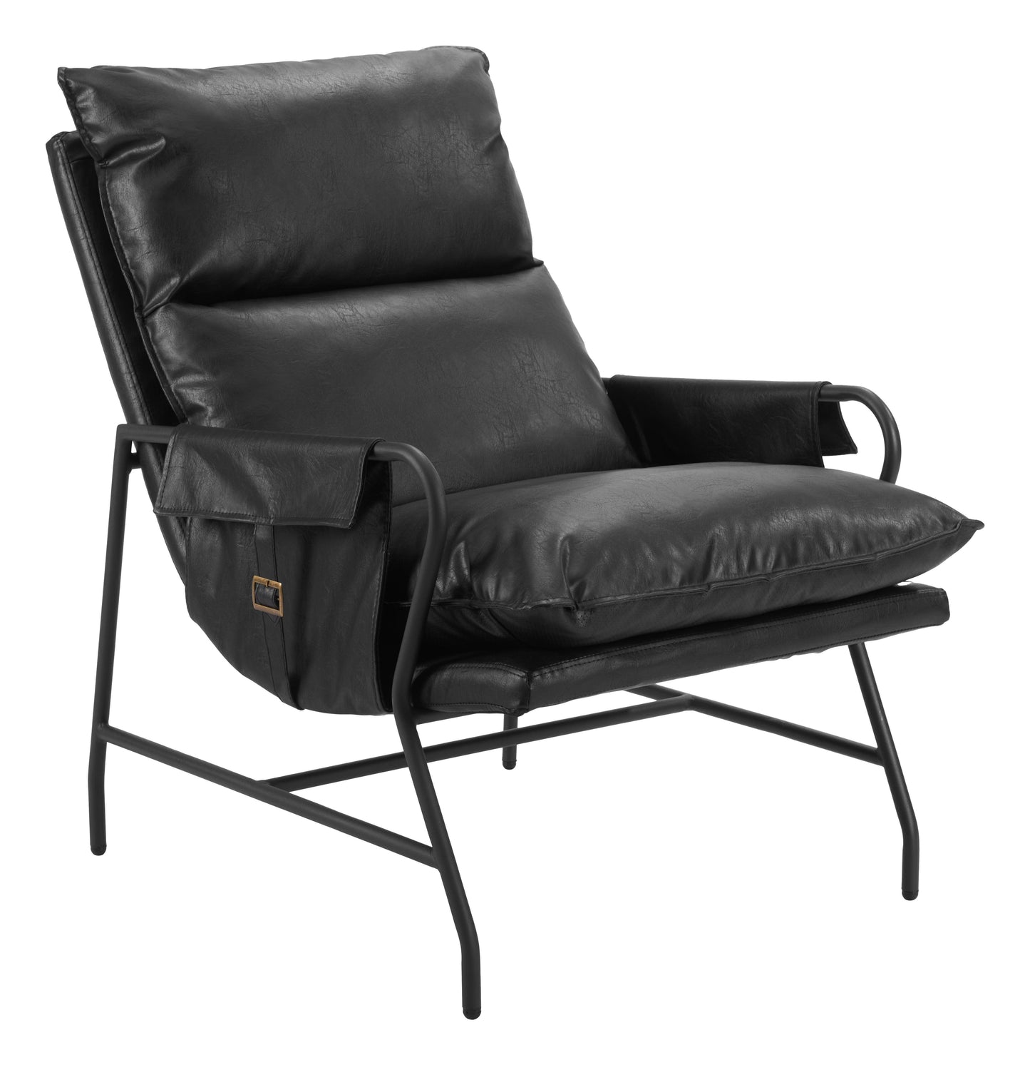 Halaus Accent Chair Black