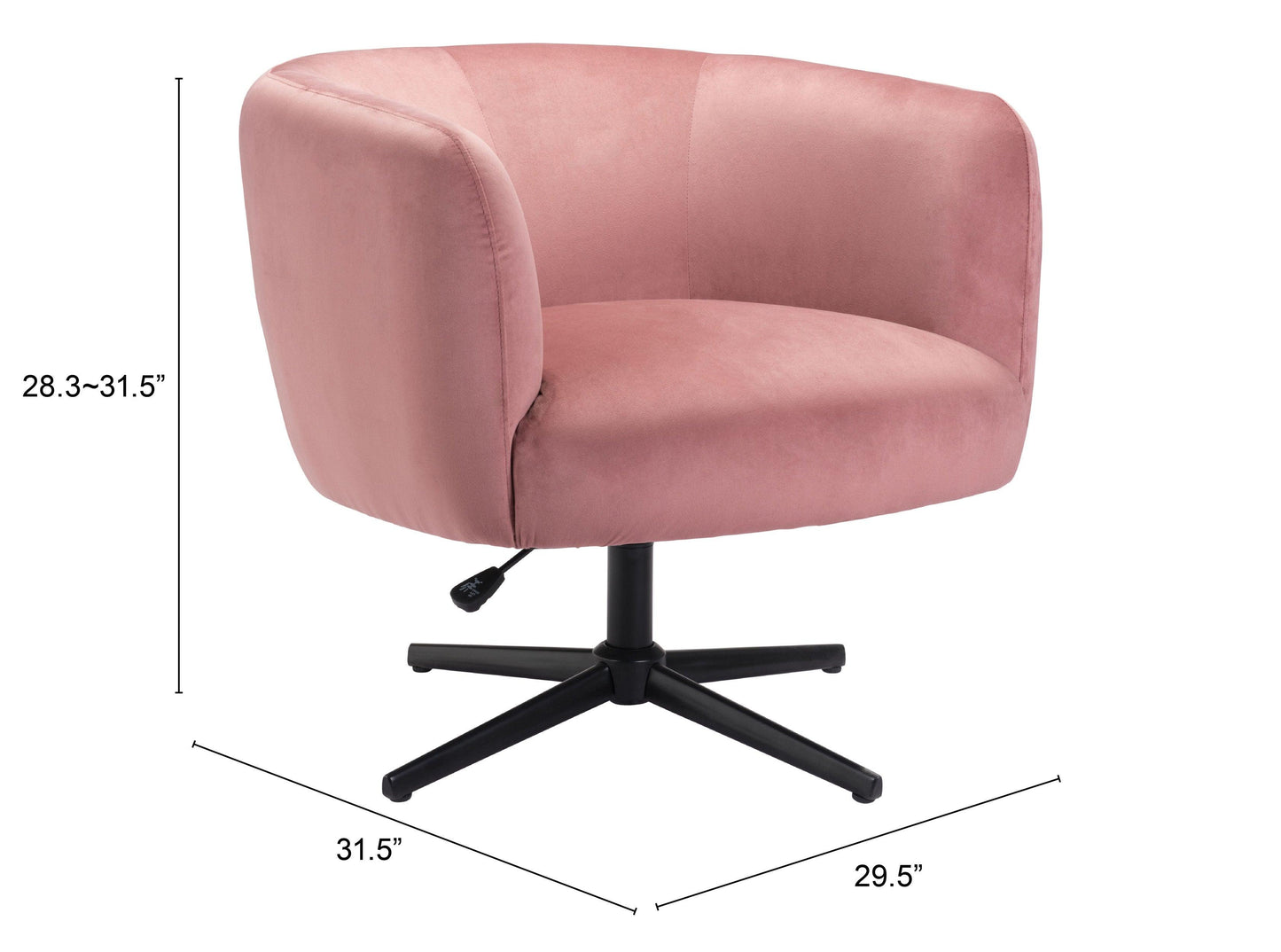 Elia Accent Chair Pink