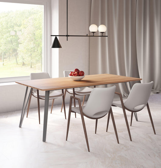 Perpignan Dining Table Brown