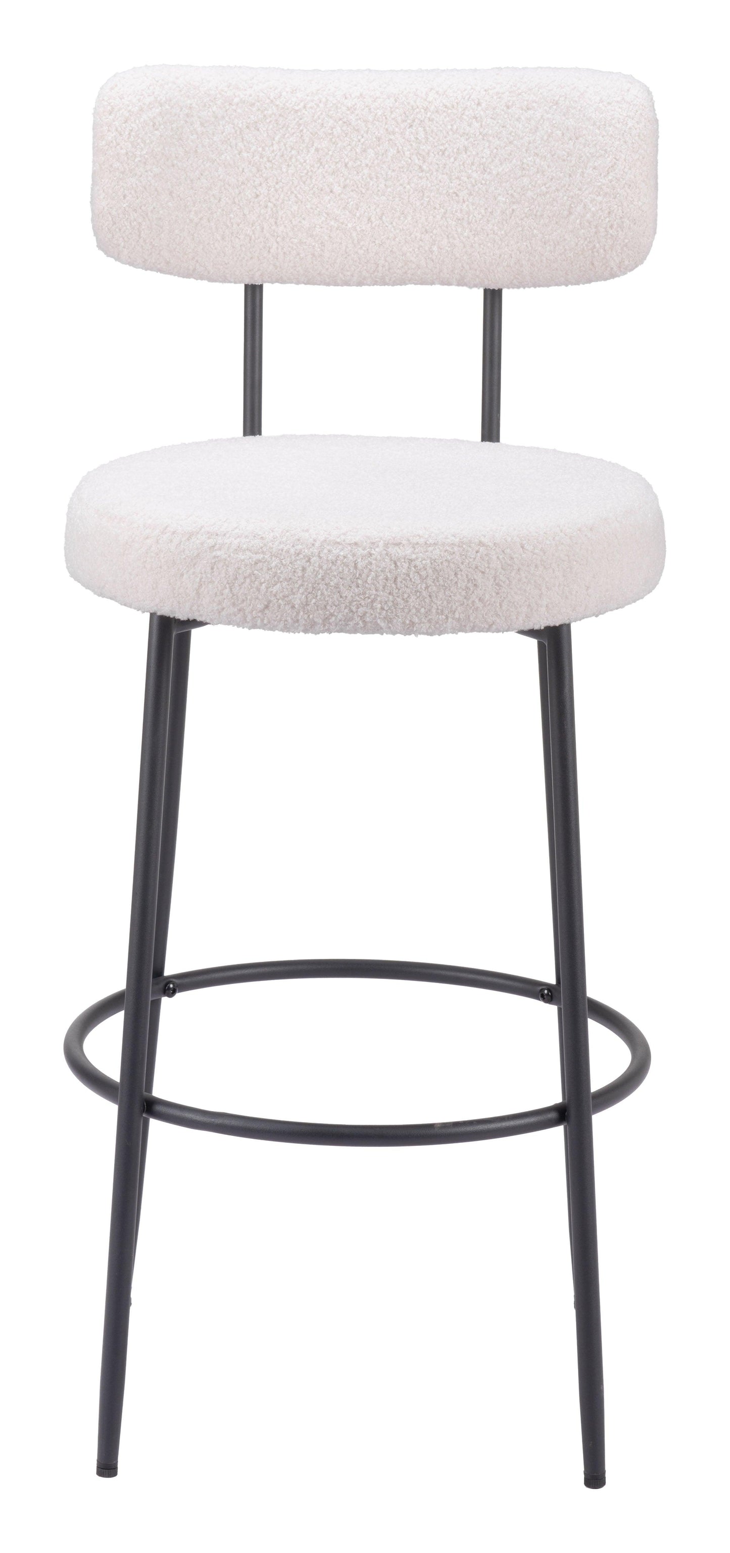 Blanca Barstool (Set of 2) Ivory