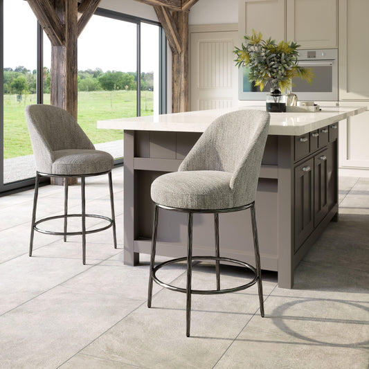 Nordhavn Swivel Counter Stool Gray