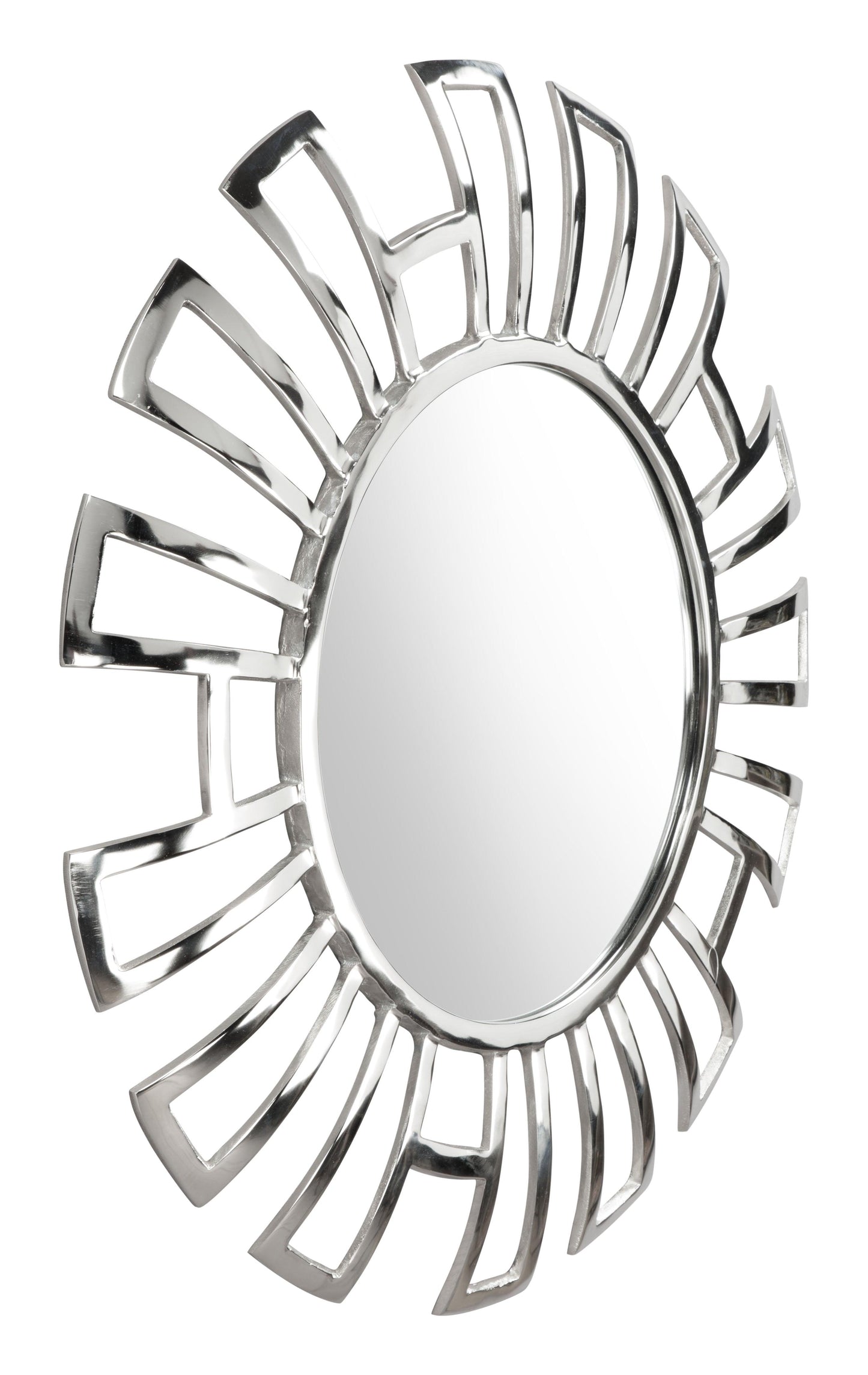 Calmar Round Mirror Chrome