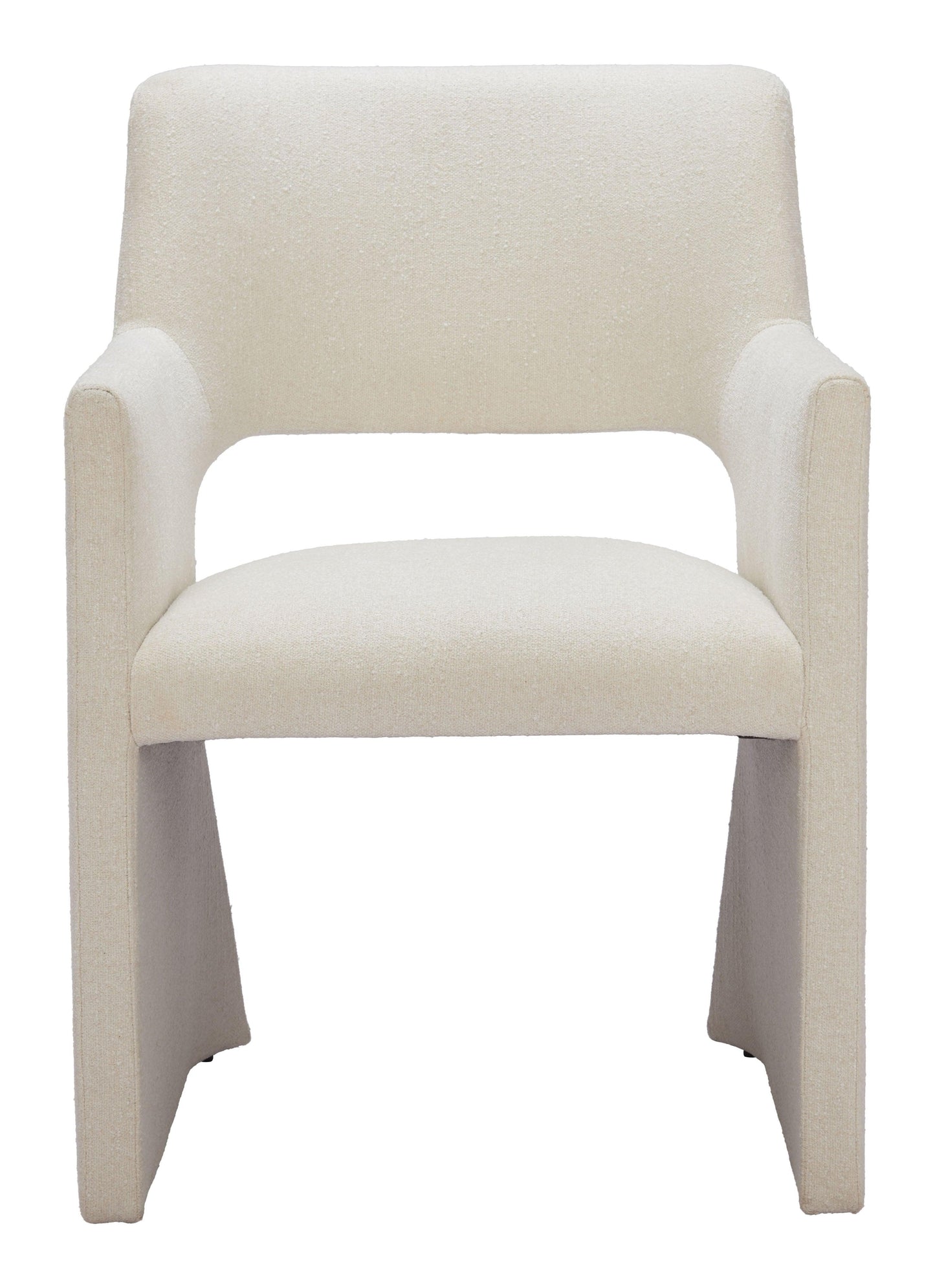 Minet Dining Chair Linen White