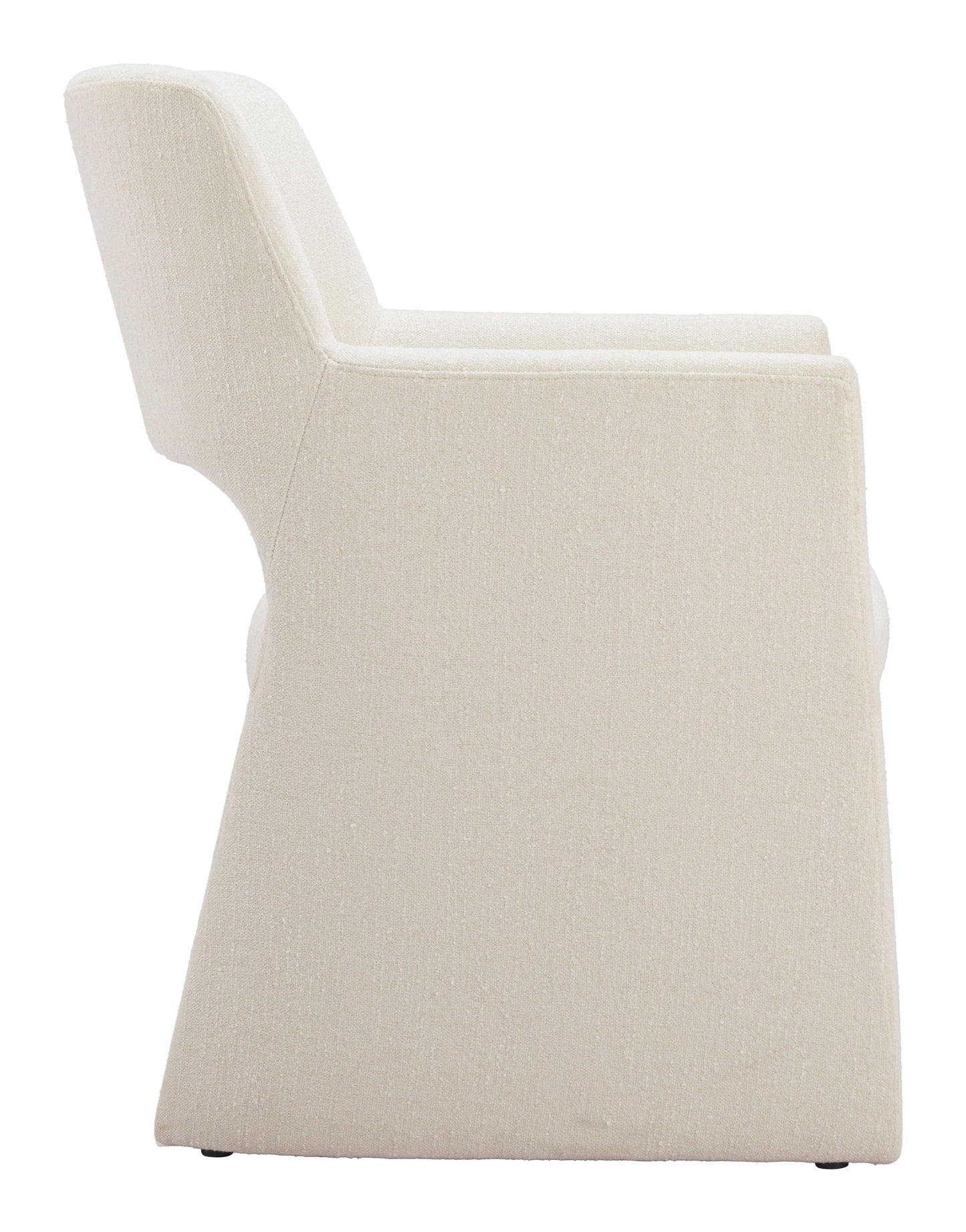 Minet Dining Chair Linen White