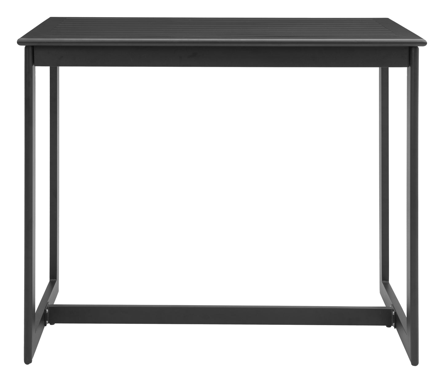 Midnight Wave Bar Table Black