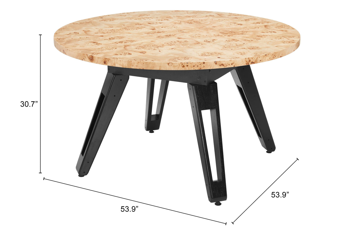 Burl 2 in 1 Table Natural