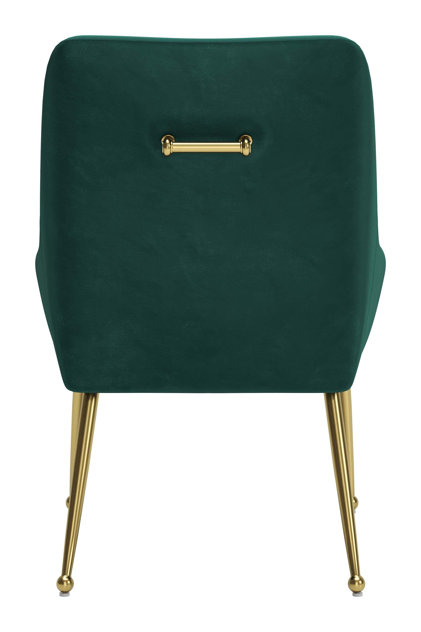 Maxine Dining Chair Green & Gold