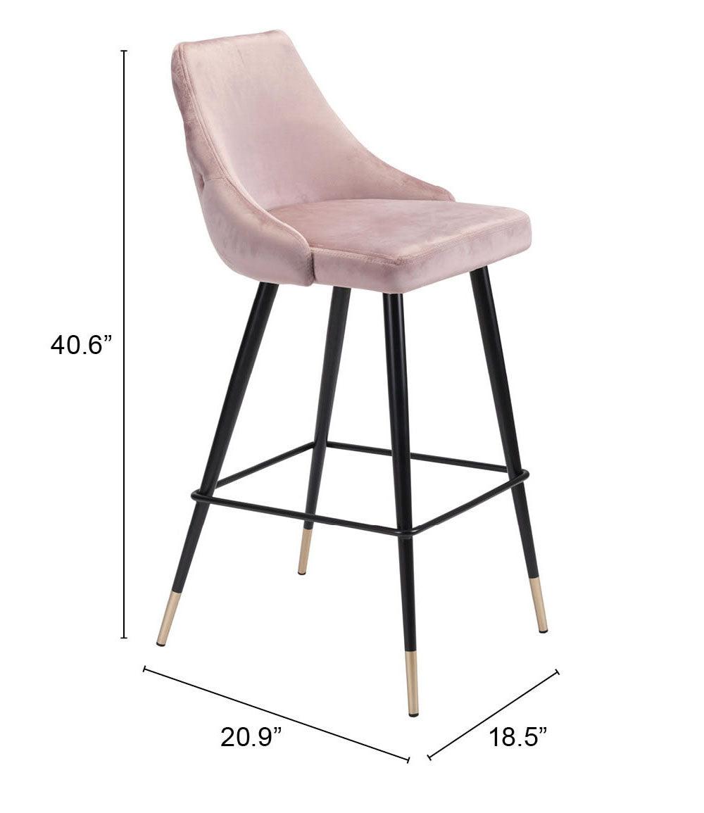 Piccolo Barstool Pink