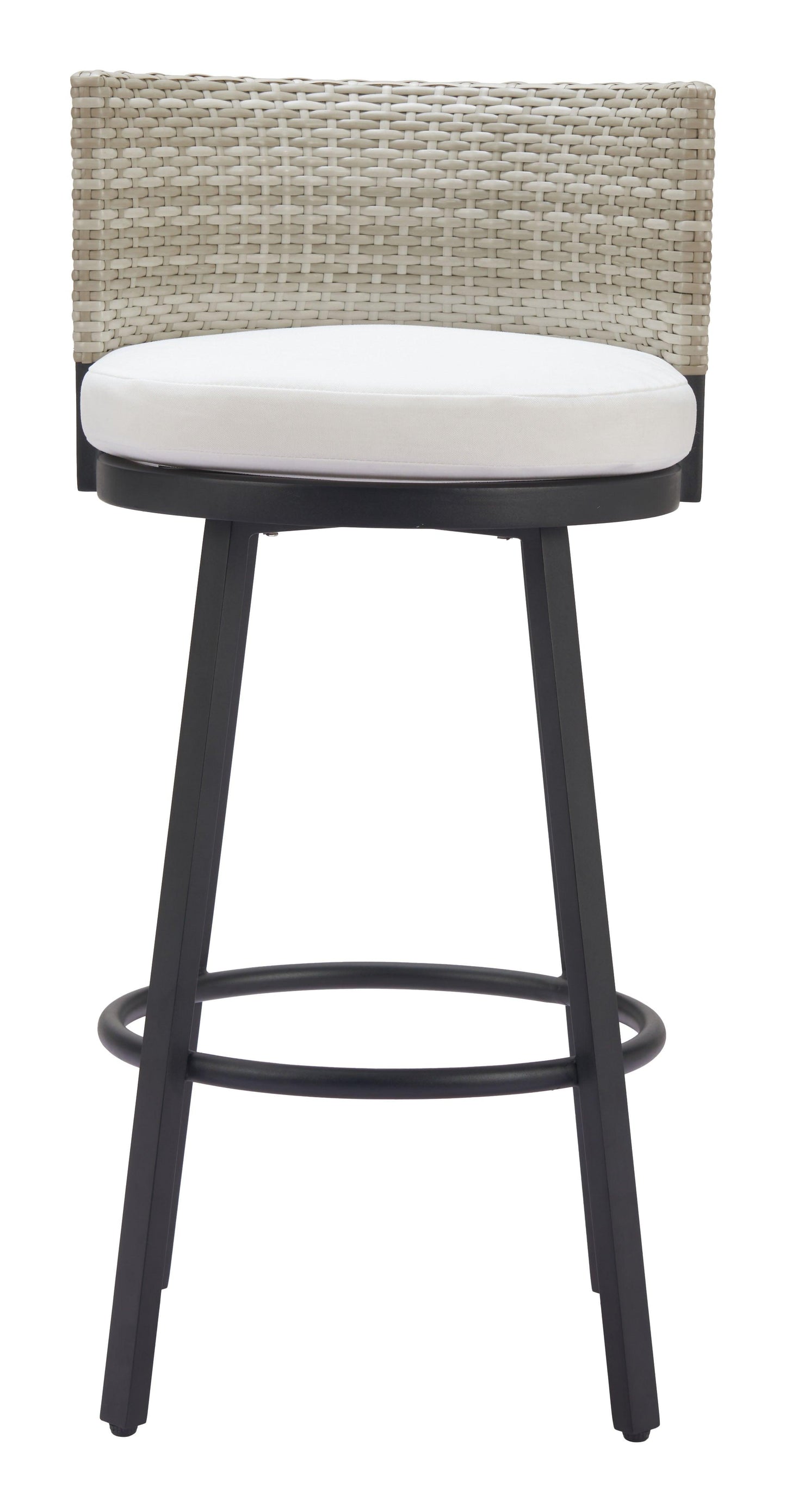 Midnight Wave Barstool White