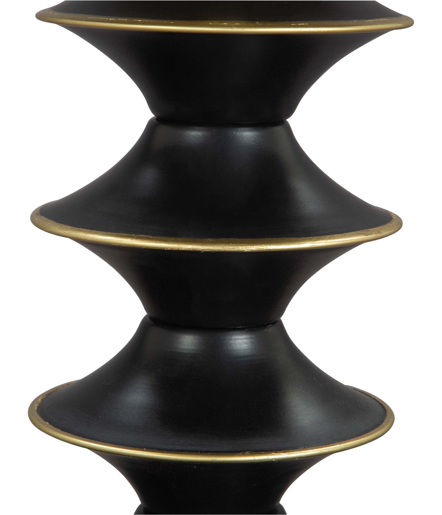 Donahue Side Table Gold & Black