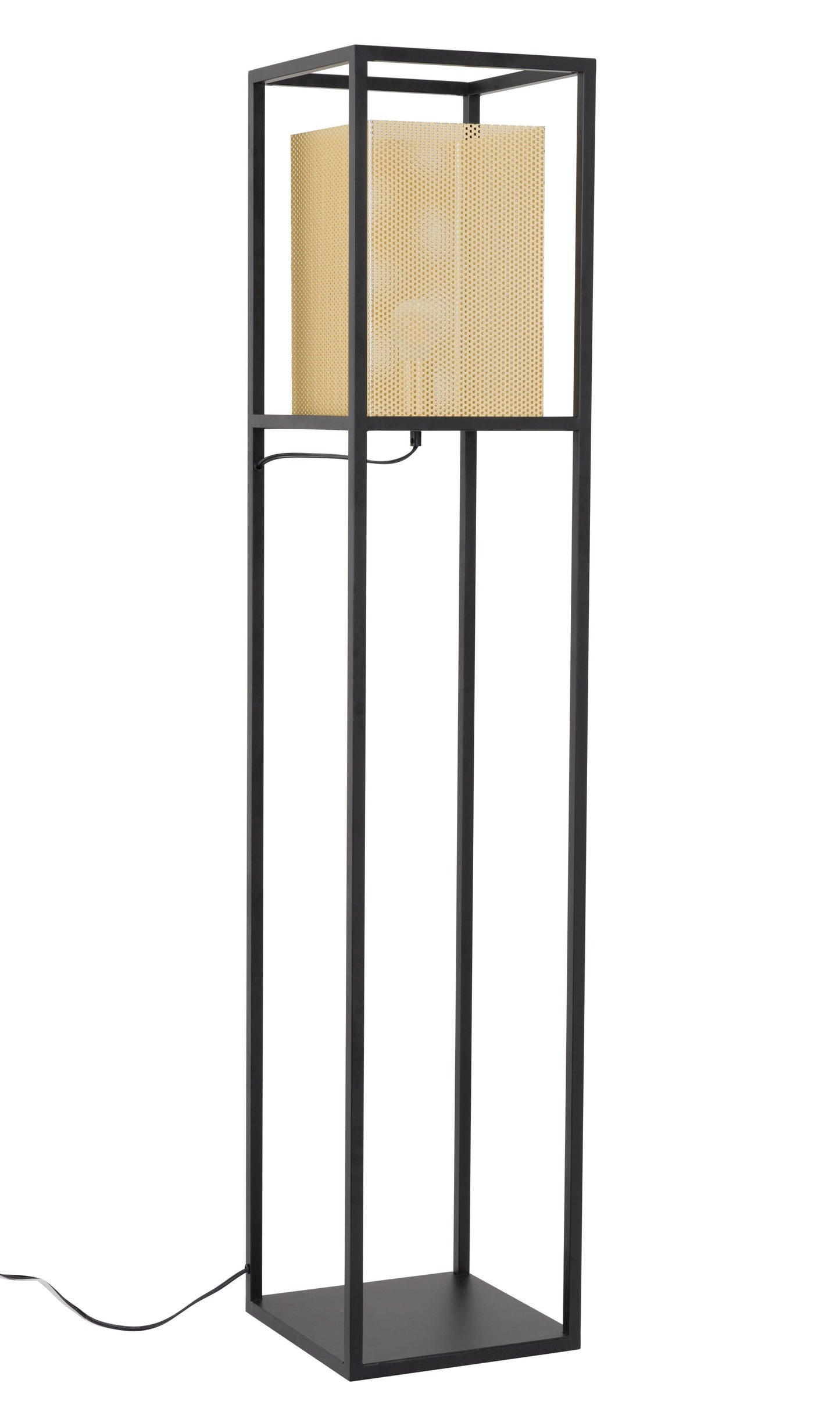 Yves Floor Lamp Gold & Black