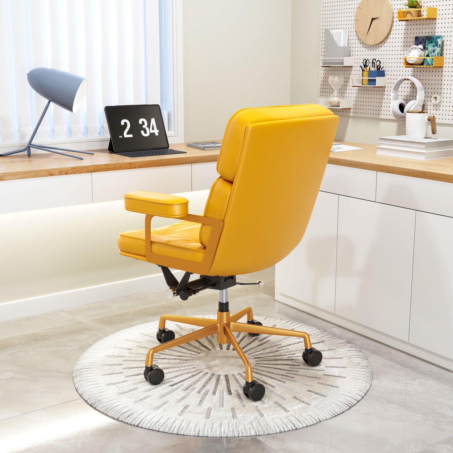 Smiths Office Chair Yellow