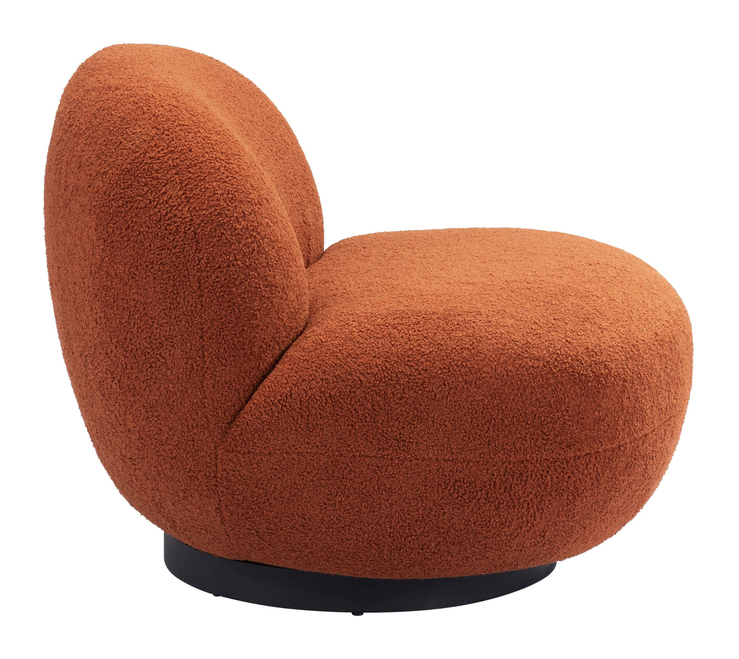 Myanmar Accent Chair Burnt Orange