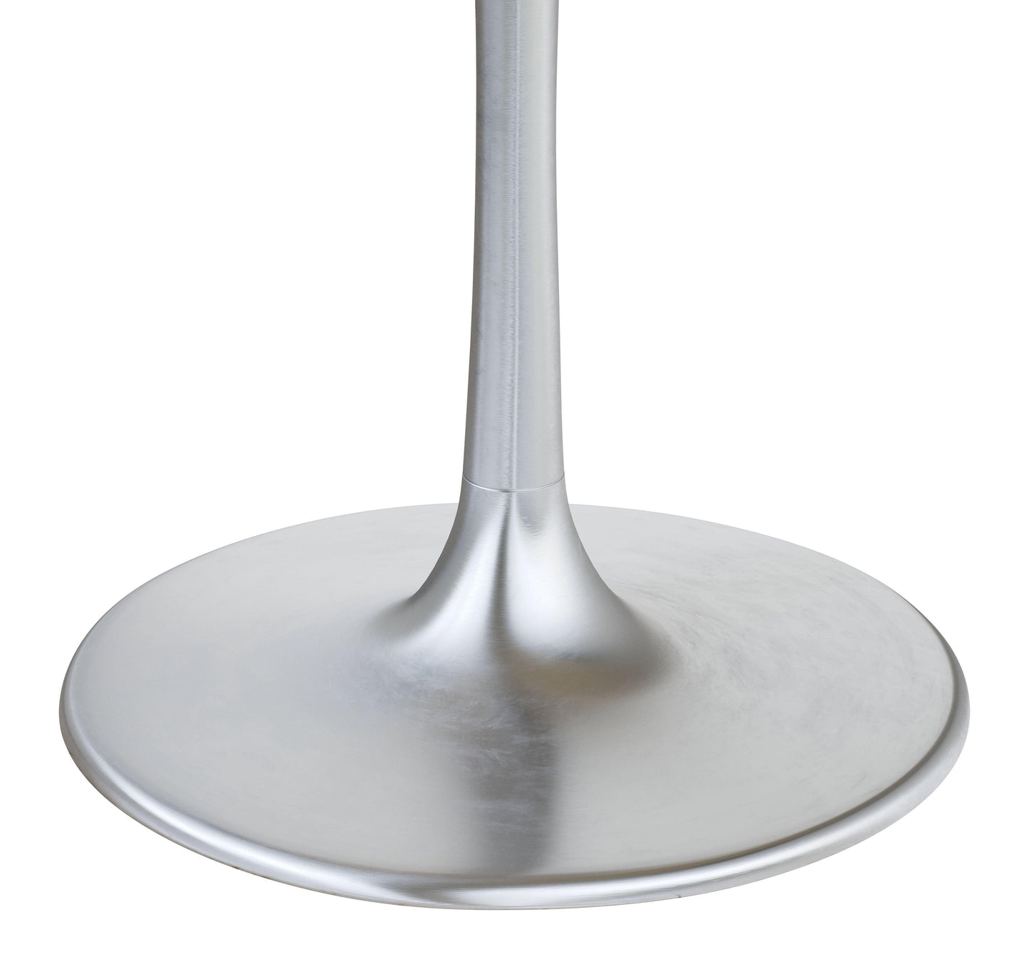 Metropolis Dining Table Gray & Silver