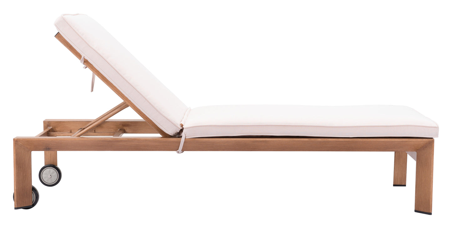 Cozumel Lounge Chair Beige & Natural