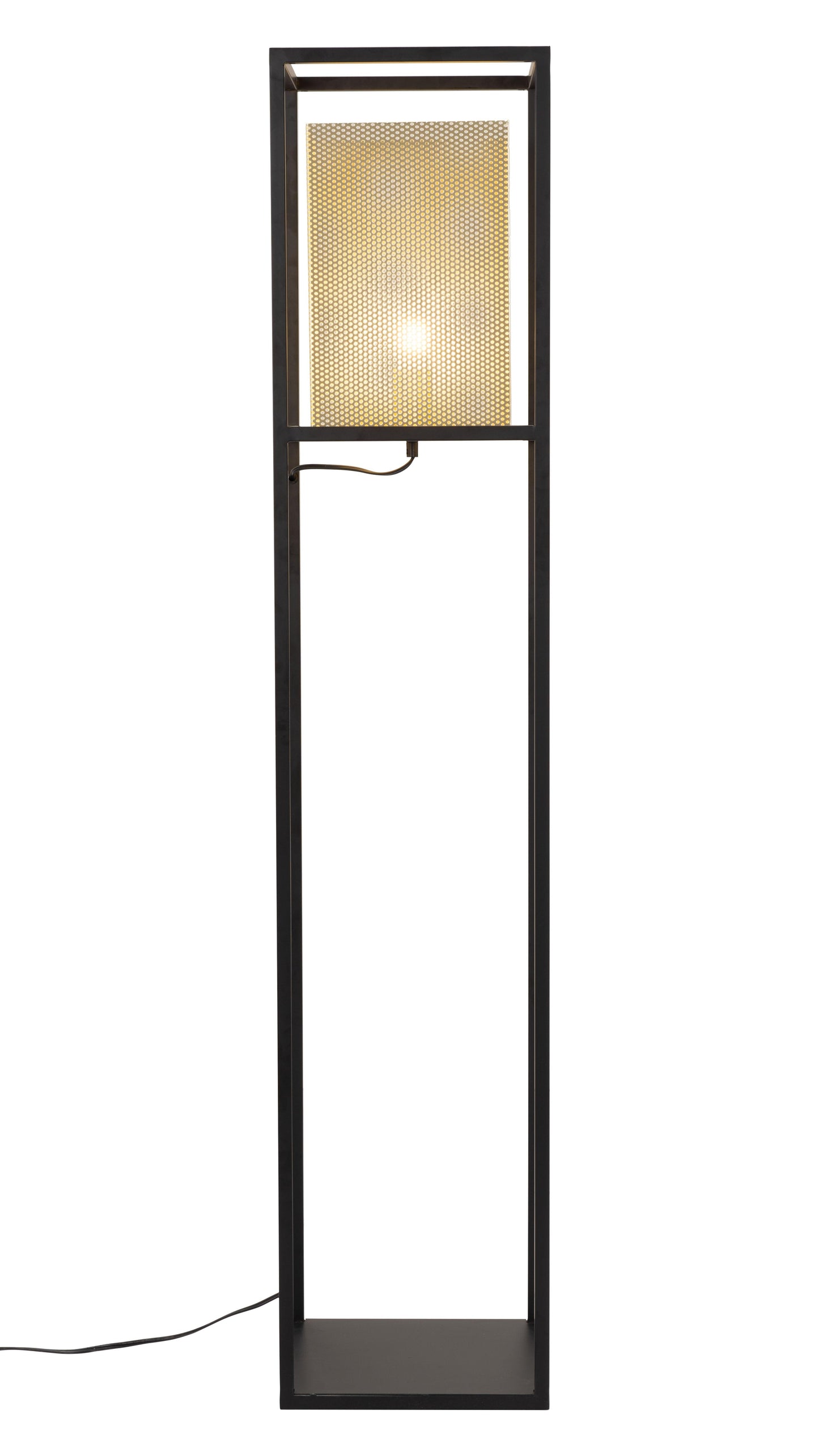 Yves Floor Lamp Gold & Black