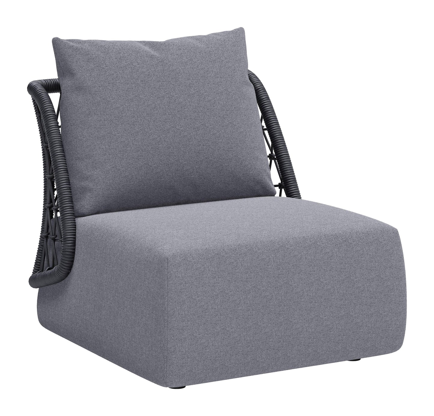 Mekan Accent Chair Gray